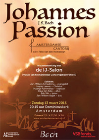 Johannes Passion mrt. 2016