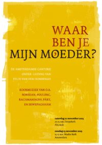 Waar ben je, mijn moeder nov. 2025